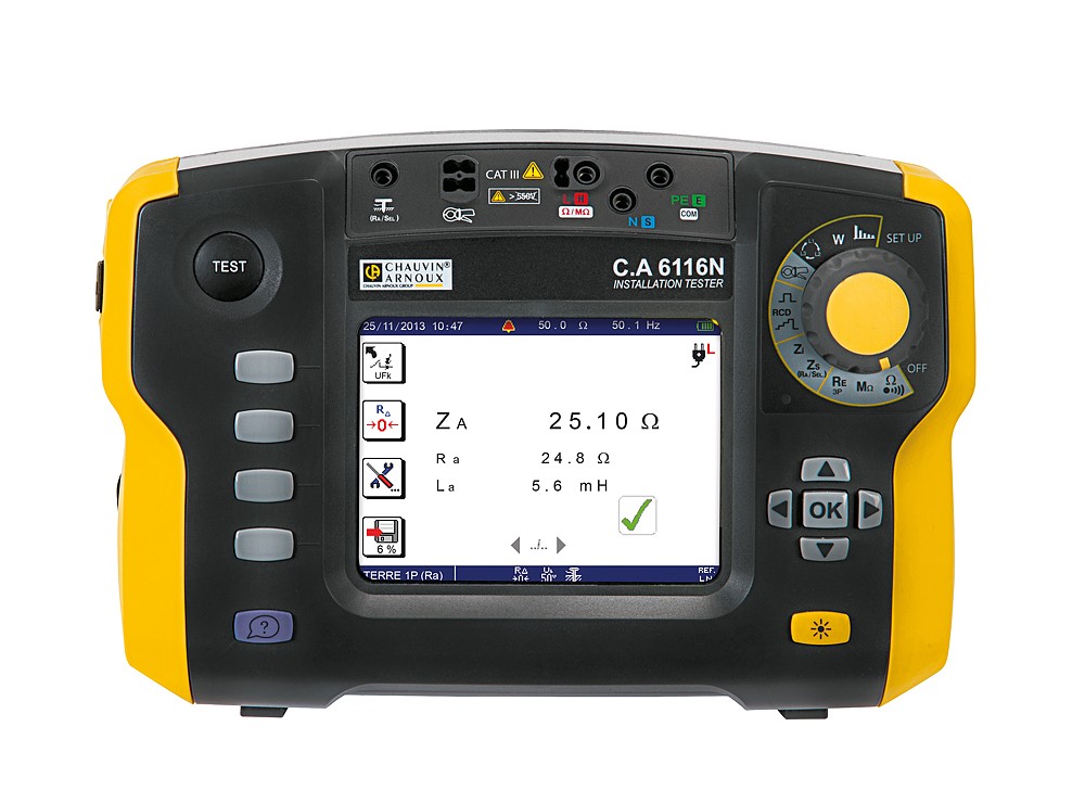 CA 6116N - CONTROLEUR D'INSTALLATION ELECTRIQUE maroc