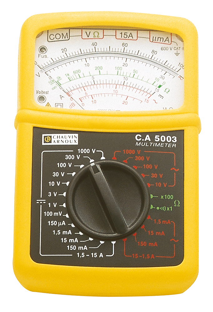 CA 5003 - MULTIMETRE ANALOGIQUE maroc