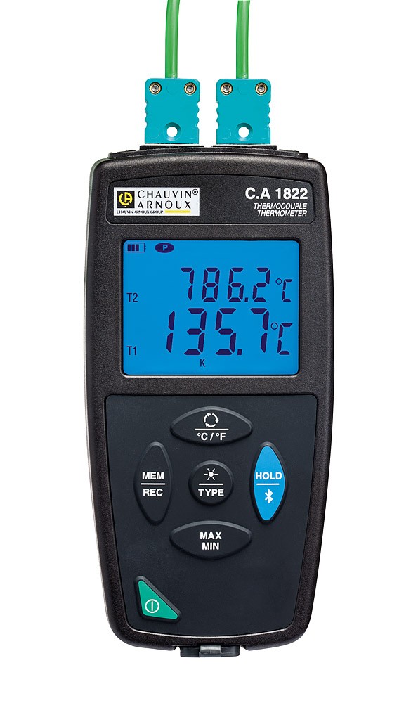 CA 1822 - THERMOMETRE 2 VOIES THERMOCOUPLES maroc