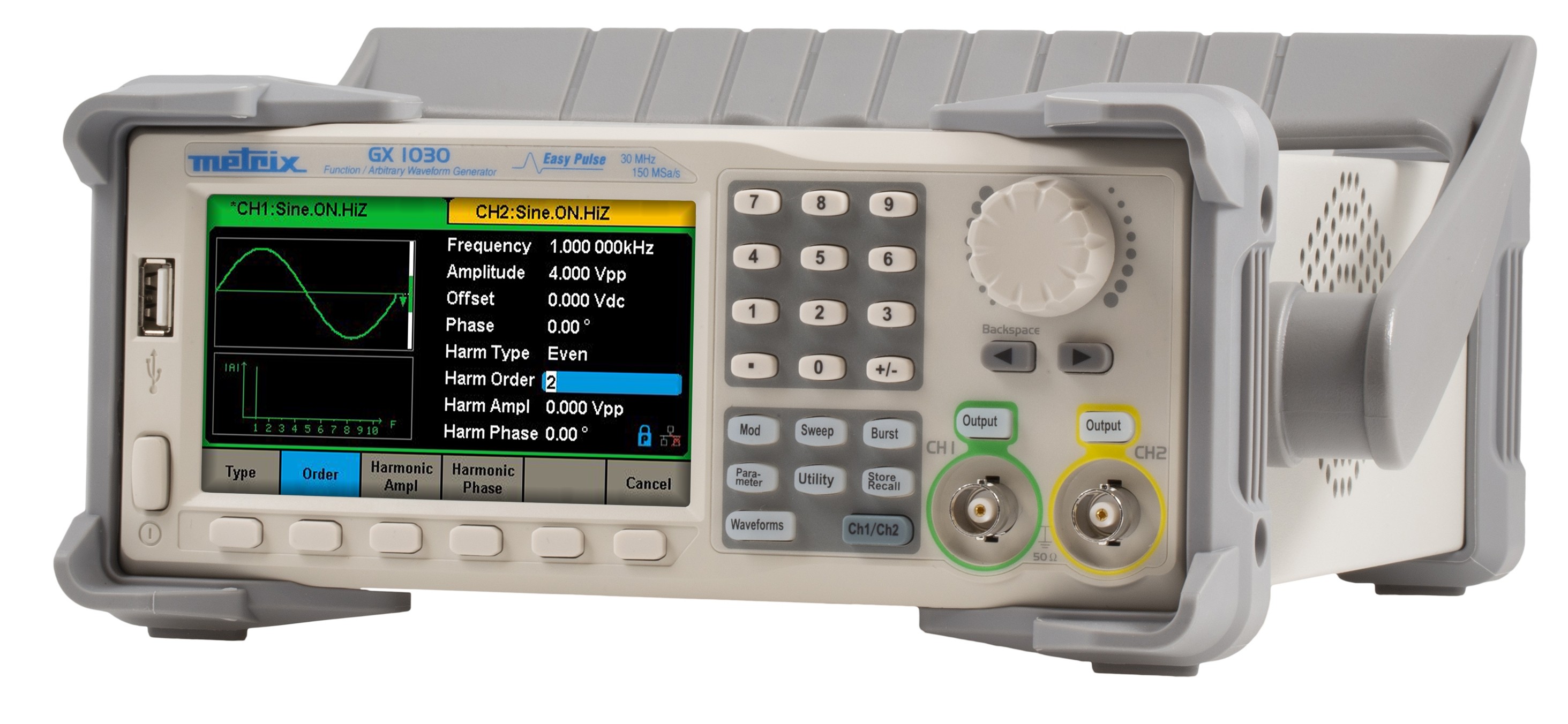 GX 1030 - Générateur de fonctions arbitraires 30 MHz maroc